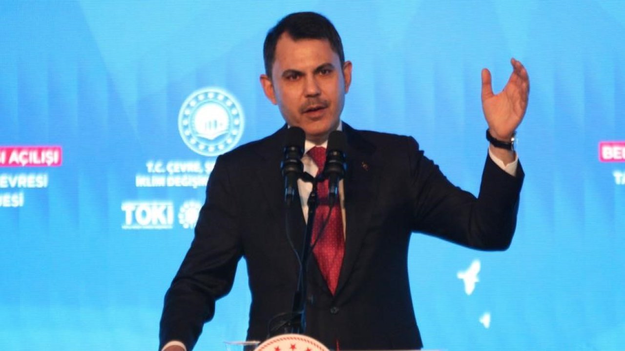 Bakan Murat Kurum Karapınar'da açılış ve temel atma törenlerine katıldı