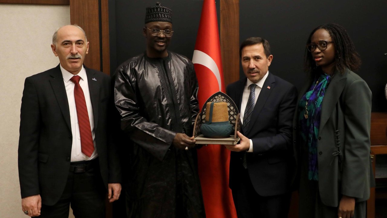 Senegal Ankara Büyükelçisi Diop'tan Başkan Kılca'ya ziyaret