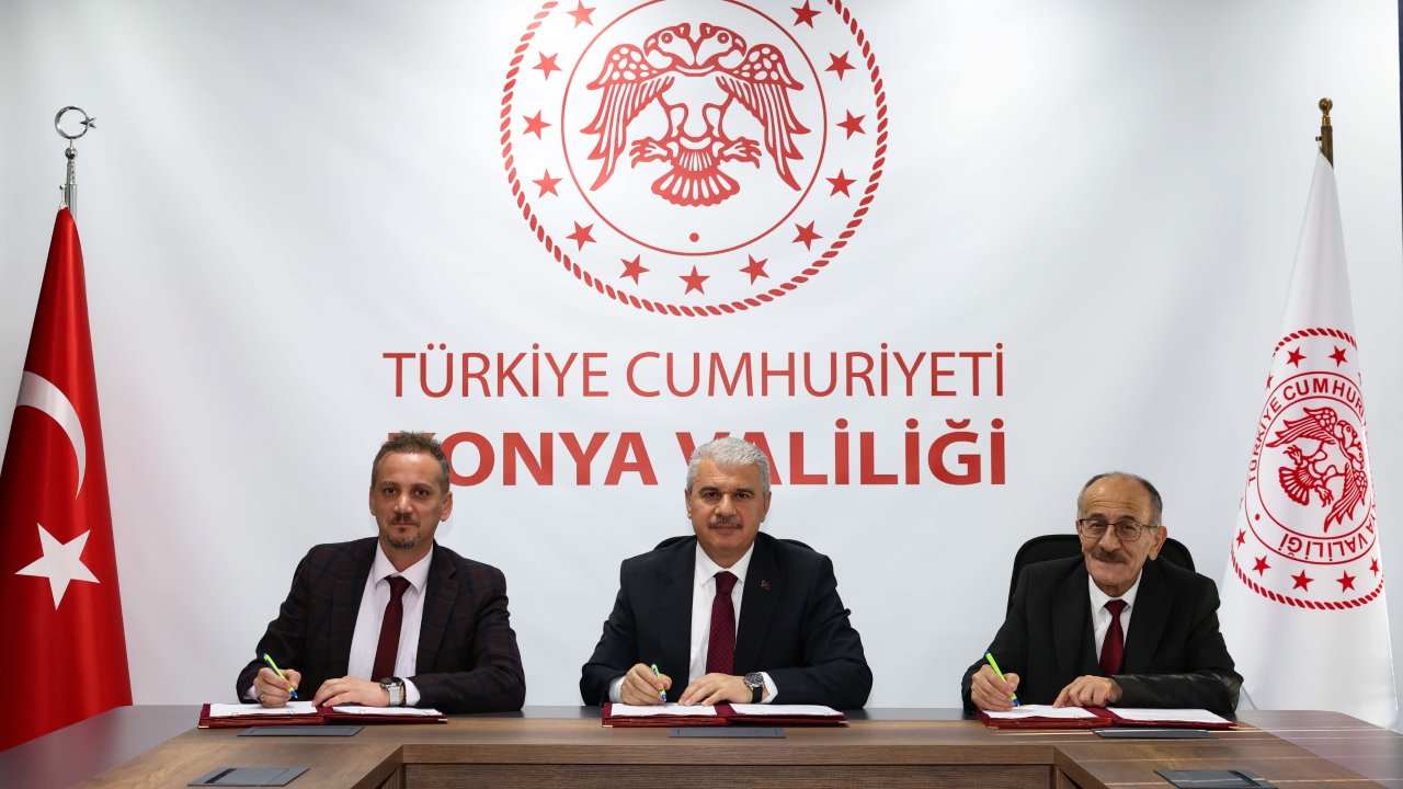 Öğrenciler müjde! Konya'ya yeni kütüphane yapılıyor! İmzalar atıldı!