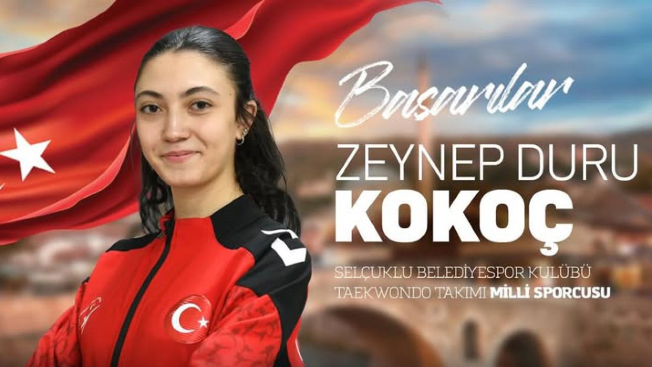 Zeynep Duru Kokoç Avrupa sahnesinde: Selçuklu Belediyespor’dan Priştine’ye milli yolculuk