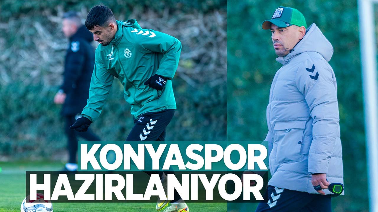 Konyaspor, Fenerbahçe maçı hazırlıklarına devam etti