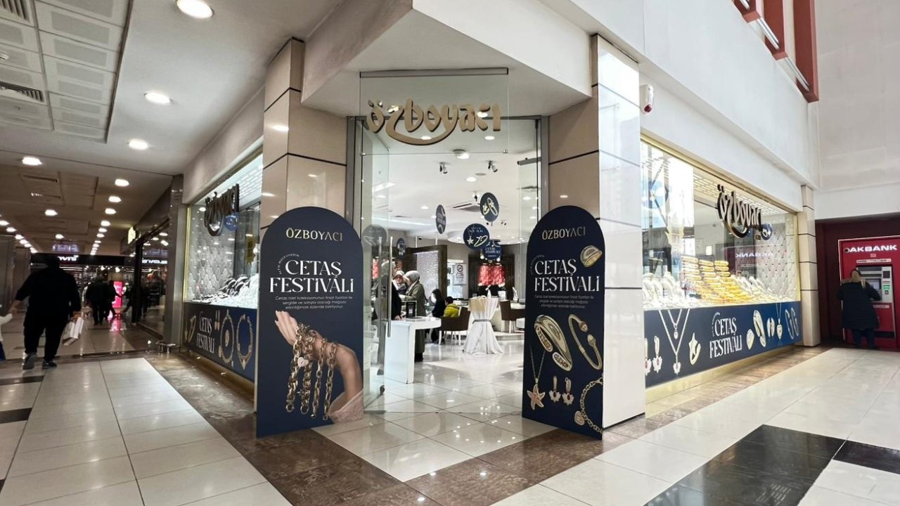 Konya'daki Mücevher Festivaline Yoğun ilgi! Cetaş, 3. kez Özboyacı Altın güvencesiyle mücevher severlerle buluştu