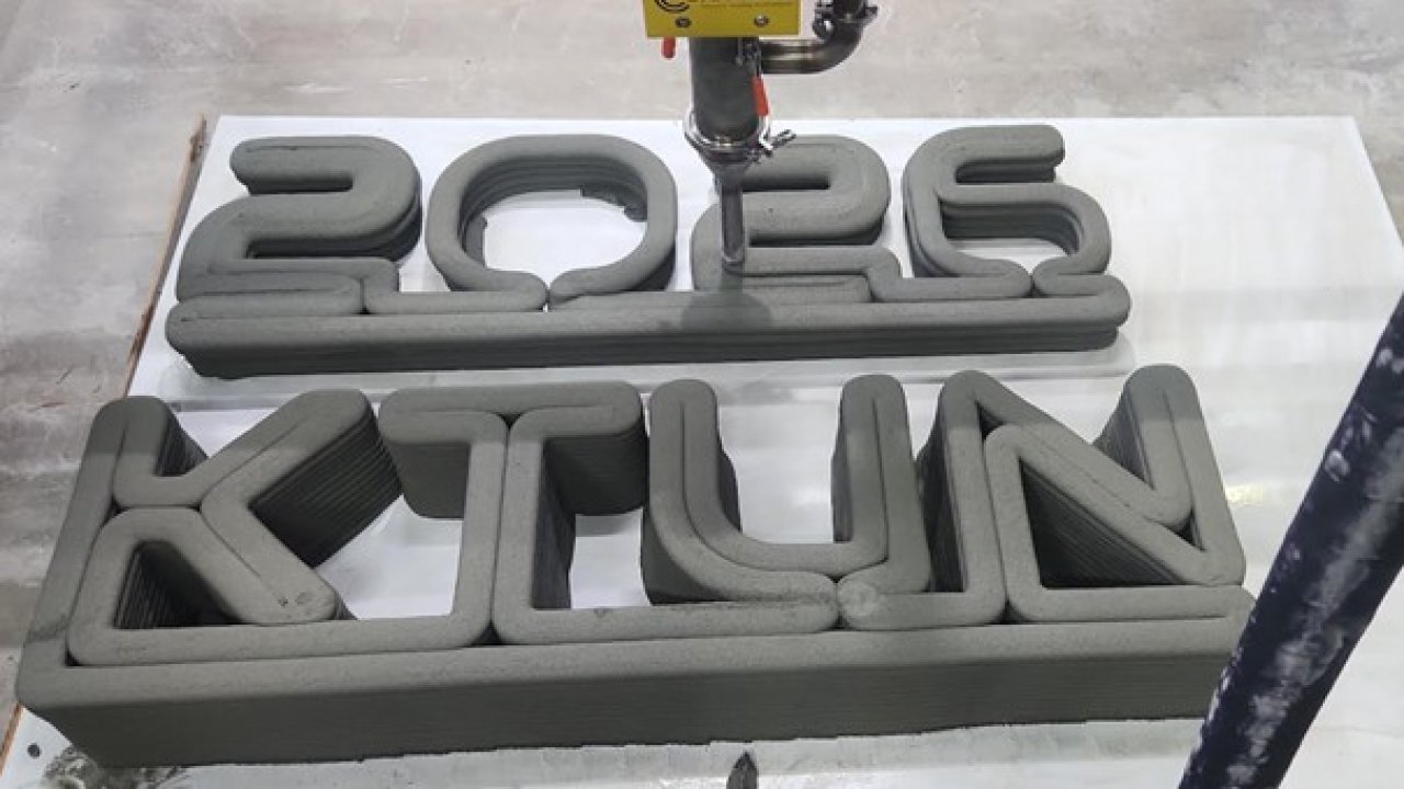 3B Robotik Beton İmalat Altyapısı Konya'daki üniversitede kuruldu