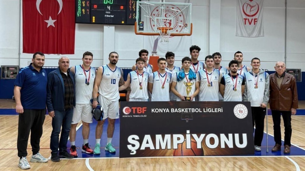 Şampiyon Selçuklu Belediyespor! Parkede gelen zaferle bölgesel lig bileti alındı