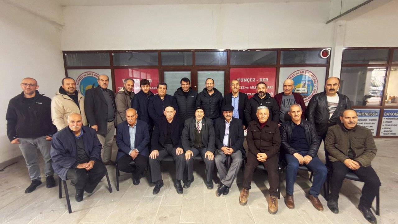 Tunçez-Der'de Sait Tunçez güven tazeledi