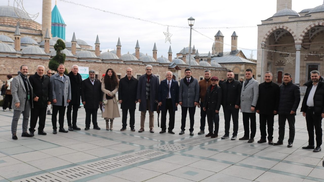 ASRİAD Genel Başkanı Cemil Yıldız Şeb-i Arus Programı için Konya’da