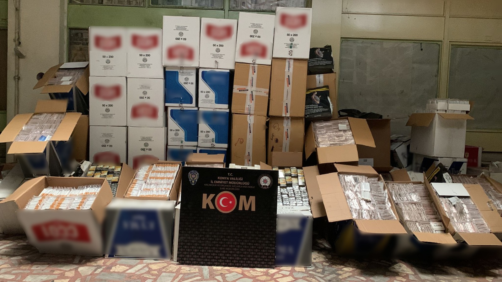 Konya Emniyeti’nden Kaçakçılara Darbe Üstüne Darbe