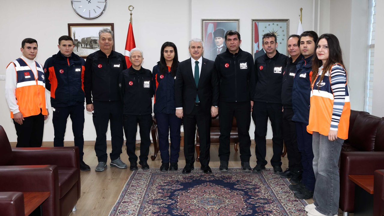 Vali Akın, AFAD’ın 16. Kuruluş Yıl Dönümünü Kutladı!