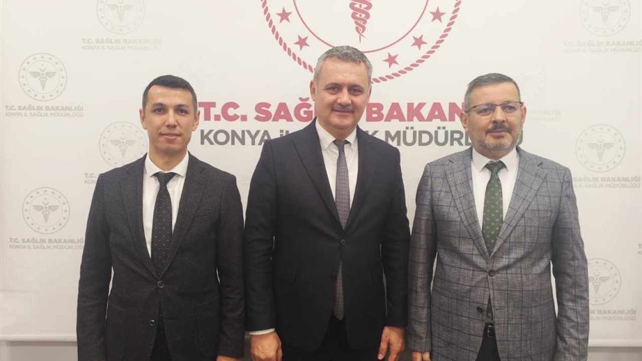 Konya'da Halk Sağlığı Hizmetleri Başkanlığında görev değişimi!