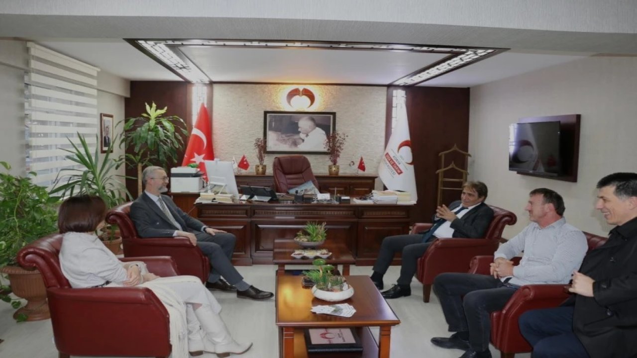 Ukrayna Büyükelçisi Celâl, Konya Gıda ve Tarım Üniversitesini ziyaret etti!