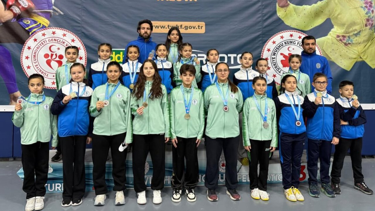Selçuklu Belediyespor’dan Wushu Kung-Fu’da büyük başarı: 18 madalya ile Türkiye’ye damga vurdu