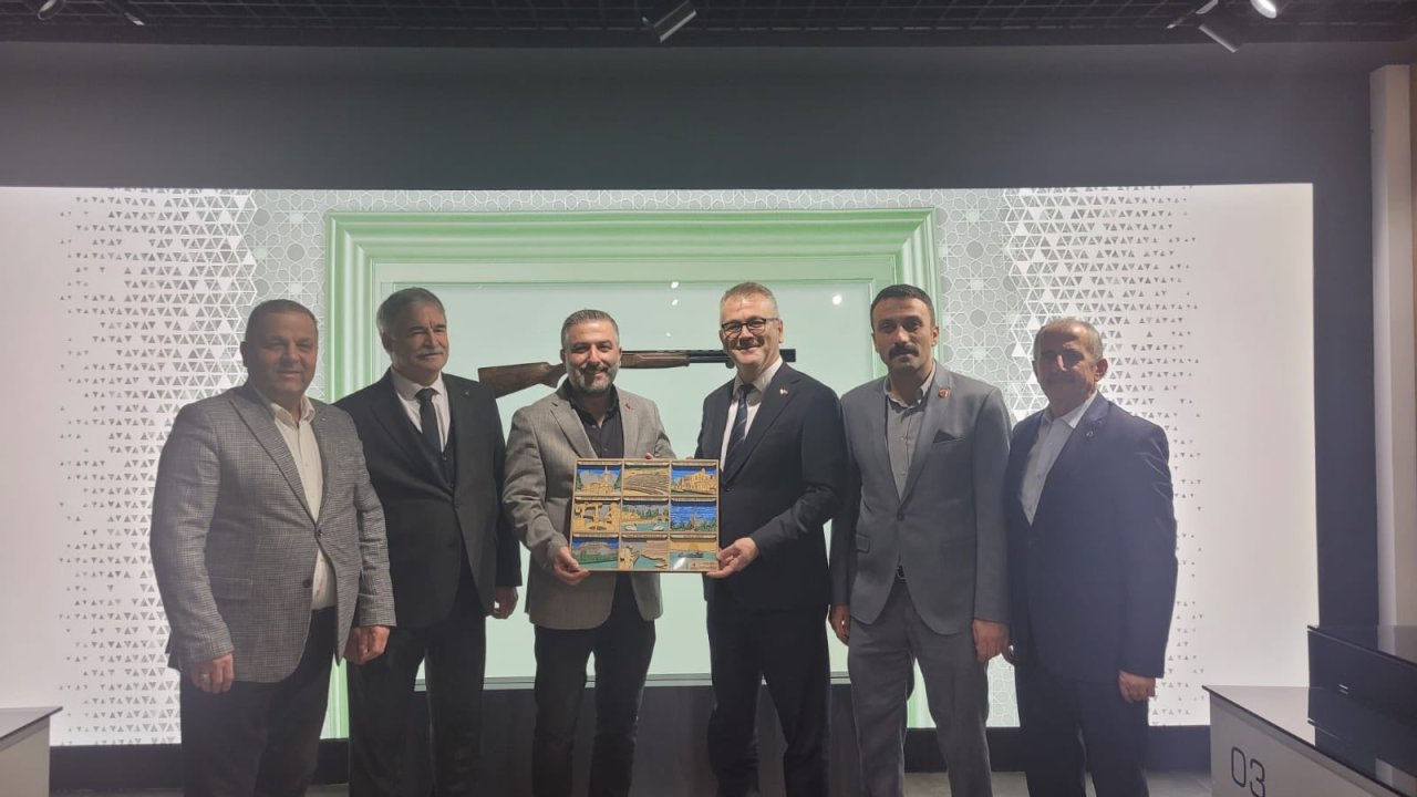 Seydişehir heyetinden Huğlu ve Üzümlü'deki silah fabrikalarına ziyaret