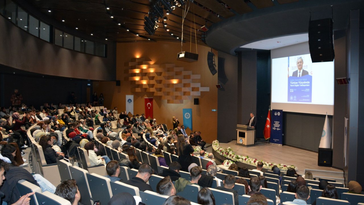 NEÜ'de Geleceğin Sağlık Yöneticilerine anlamlı konferans