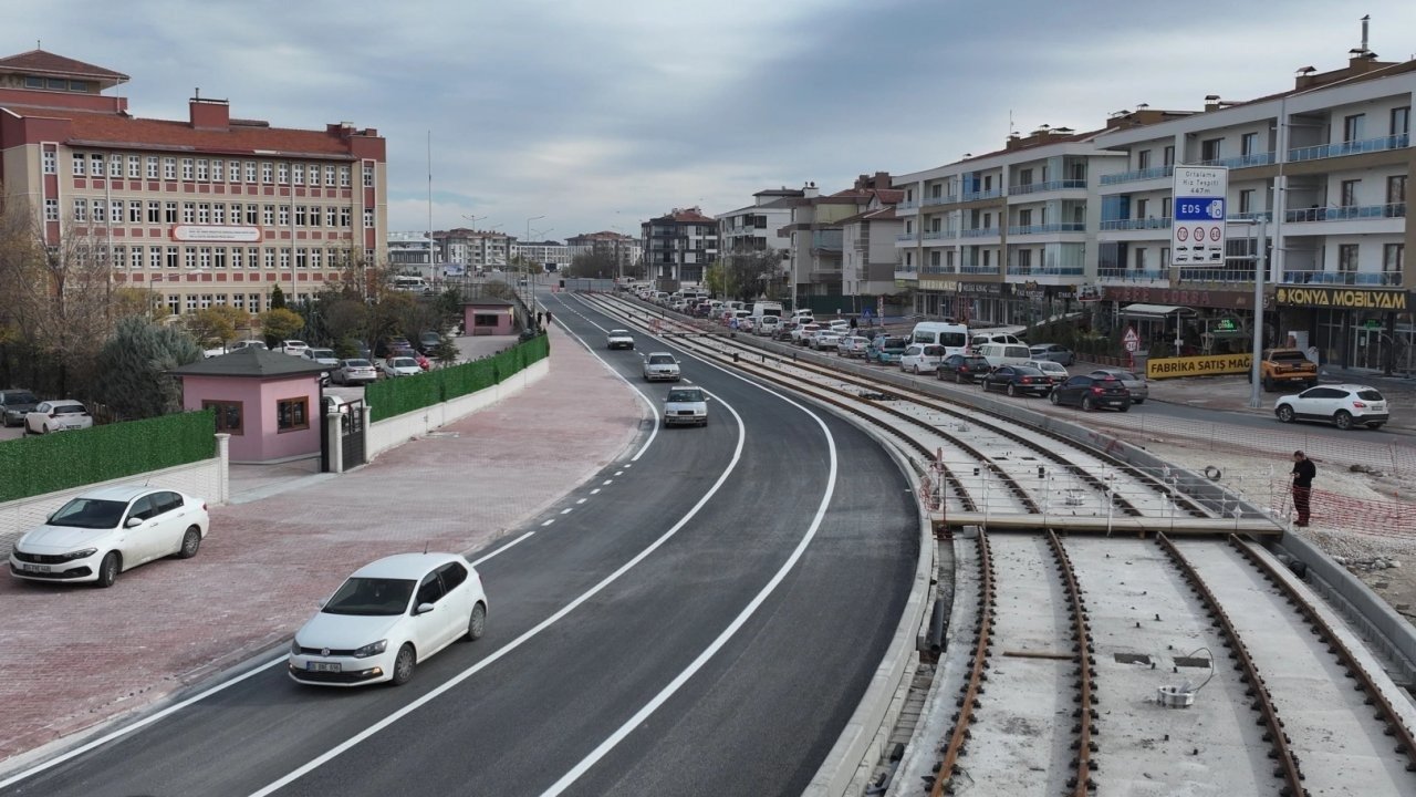 Konya’da tramvay hattı çalışması başlıyor: Ünen–Saadet kavşağında trafik düzenlemesi