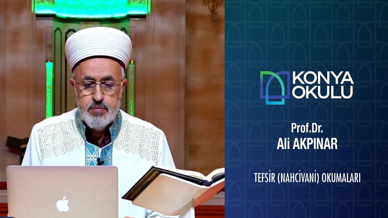 Konya Okulu’nda tefsir buluşmaları: Prof. Dr. Ali Akpınar ile Nahcivani Okumaları başlıyor!
