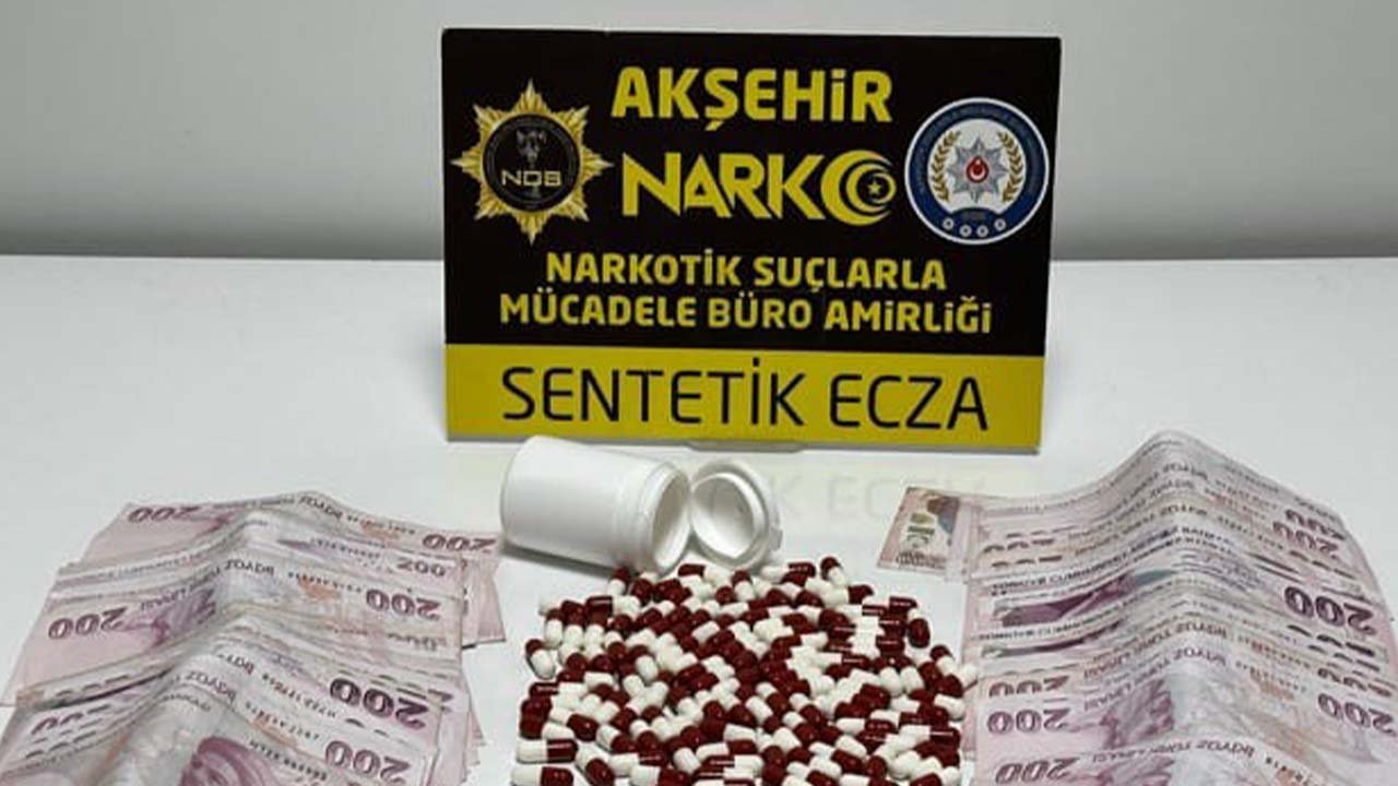 Akşehir'de uyuşturucu operasyonunda 1 kişi tutuklandı