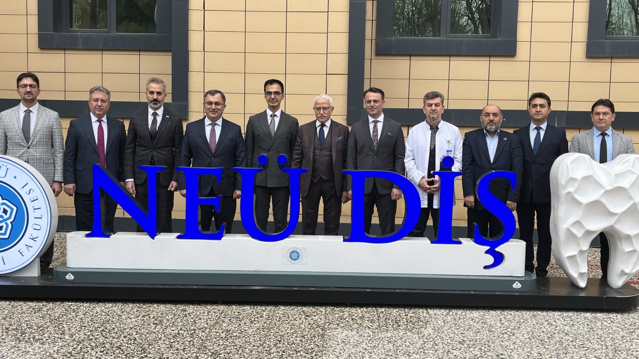 NEÜ Diş Hekimliği Fakültesi'nde yeni birimlerin açılışı yapıldı