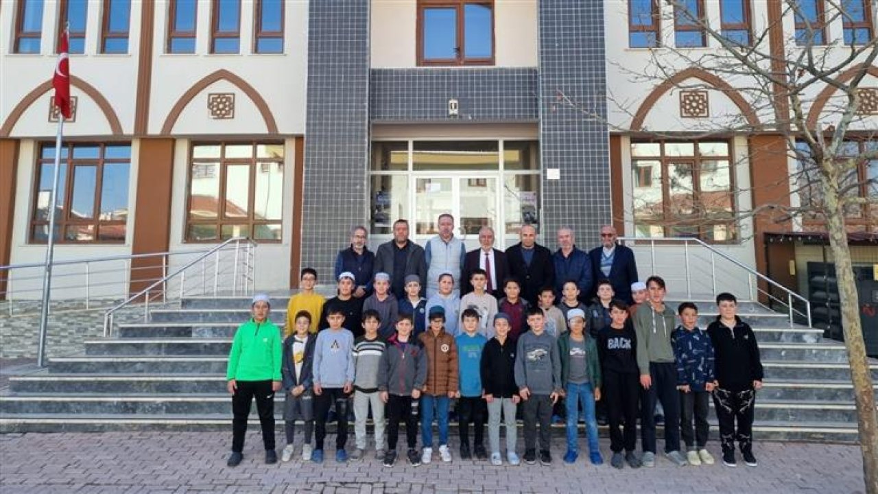 Müftü Taş’tan Karaaslan Medine Kur’an Kursu’na ziyaret!