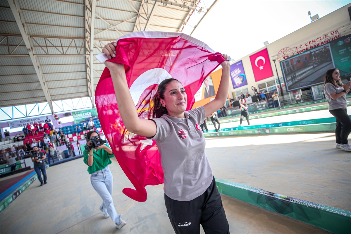 Milli Bocceci Eda Sayak Dünya Şampiyonu Oldu