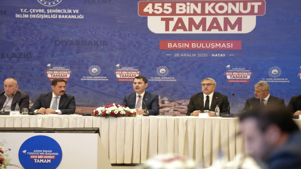 Bakan Kurum: Mazlum coğrafyalara uzanacak, Suriye'deki, Gazze'deki kardeşlerimizin yanında olacağız!