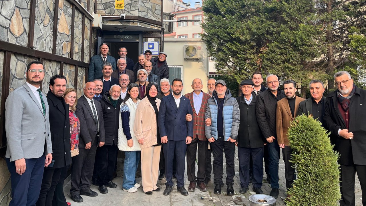 Konya Eşraf Heyeti’nden Başkan Kırkgöz’e ziyaret