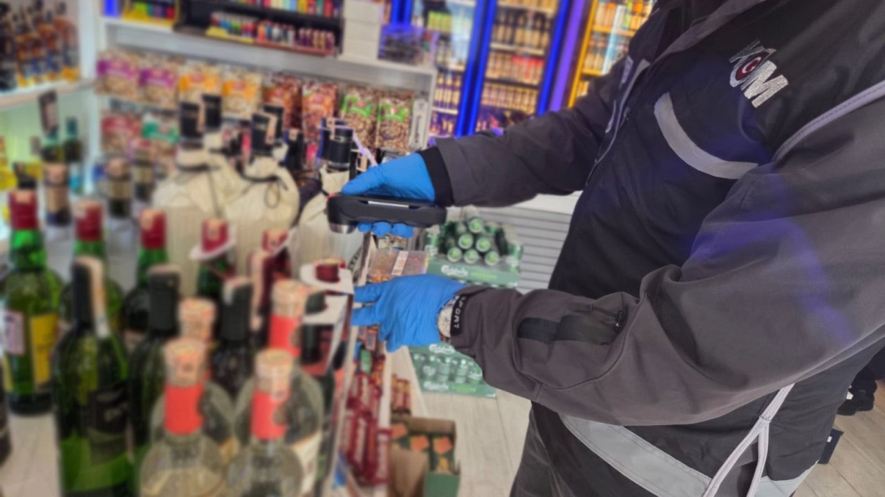 Konya'da yılbaşı öncesi kaçak ve sahte alkol denetimleri arttı