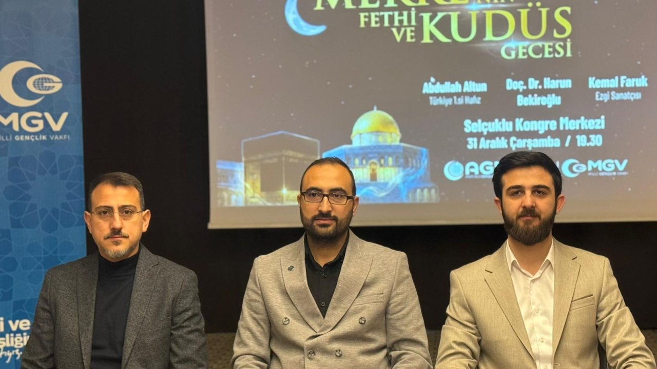 Mekke’nin Fethi programı 31 Aralık’ta Konya’da!