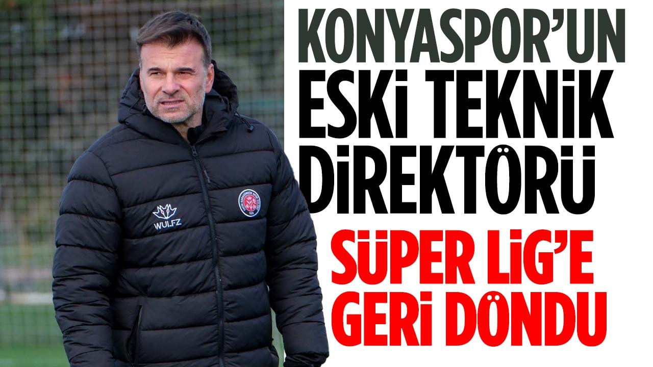 Konyaspor'un eski teknik direktörü Aleksandar Stanojevic Süper Lig'e geri döndü