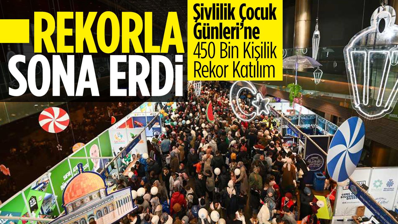 Selçuklu'da düzenlenen Şivlilik Çocuk Bayramı rekor katılımla sona erdi