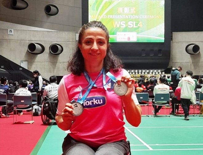 Gümüş Madalya Torku Şekersporlu Emine Seçkin’in