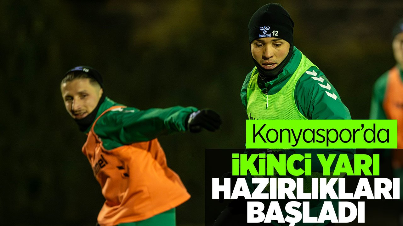 Konyaspor'da ikinci yarı hazırlıkları başladı