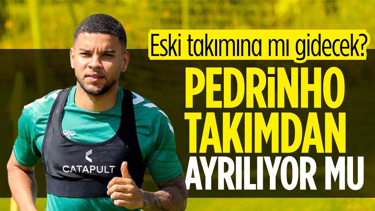 Konyaspor'da Pedrinho takımdan ayrılabilir