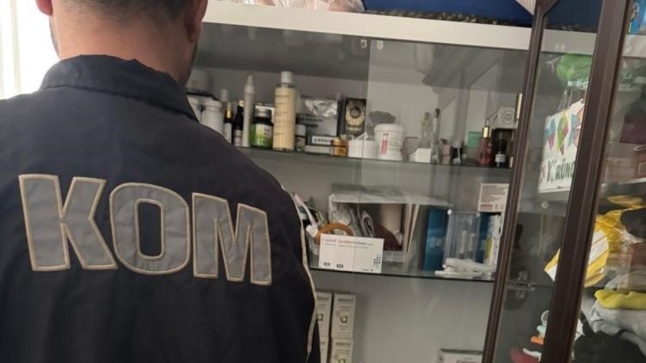 Konya'da evde kaçak klinik operasyonu; Binlerce tıbbi malzeme ele geçirildi