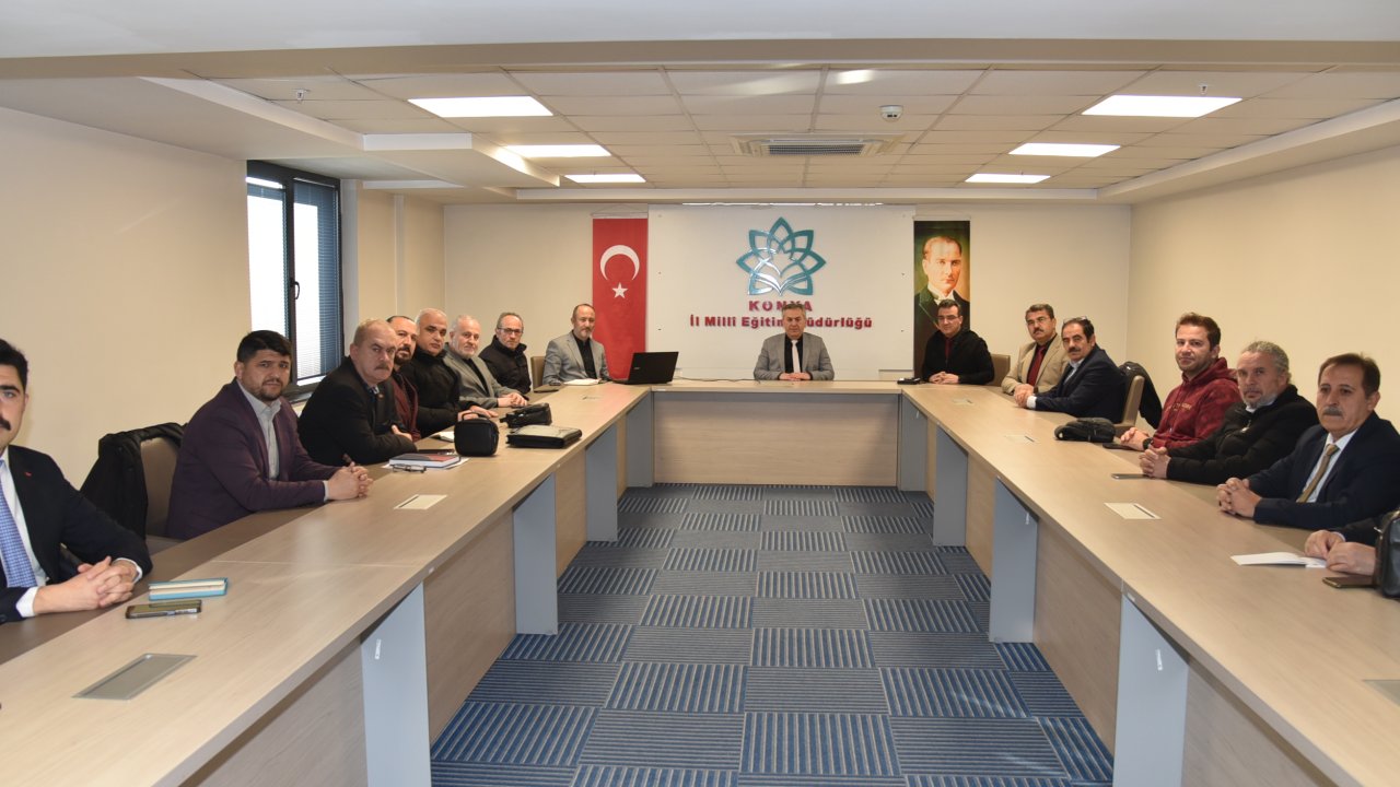 Konya’da MESEM’ler için değerlendirme toplantısı!