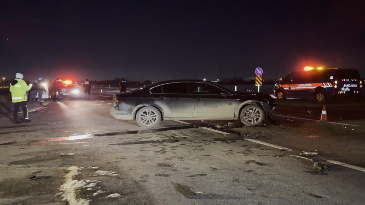 Aksaray-Konya karayolunda kaza: 2 yaralı