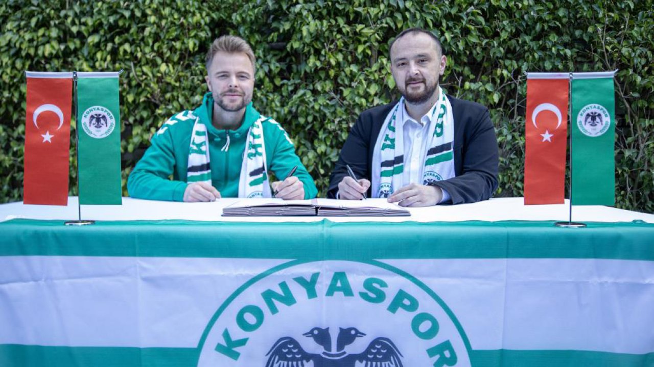 Konyaspor, Sander Svendsen ile sözleşme imzaladı