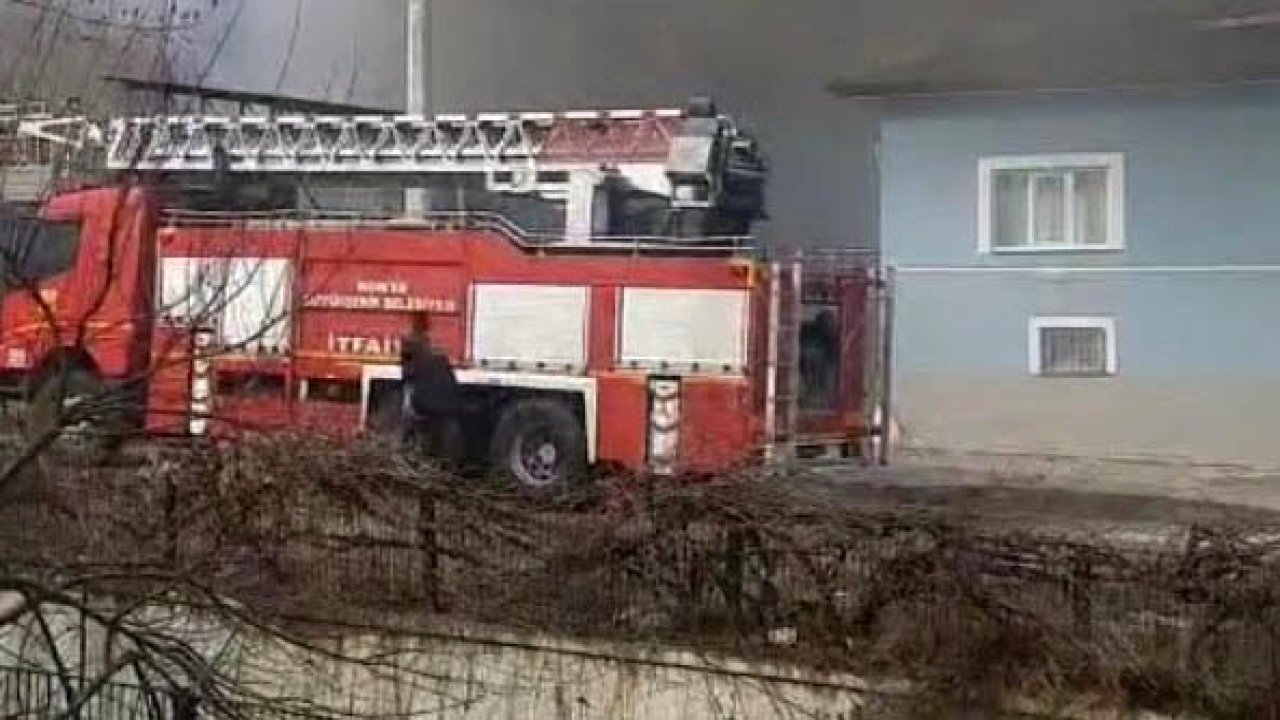 Konya'da müstakil evde yangın çıktı: 1 kişi yaralandı