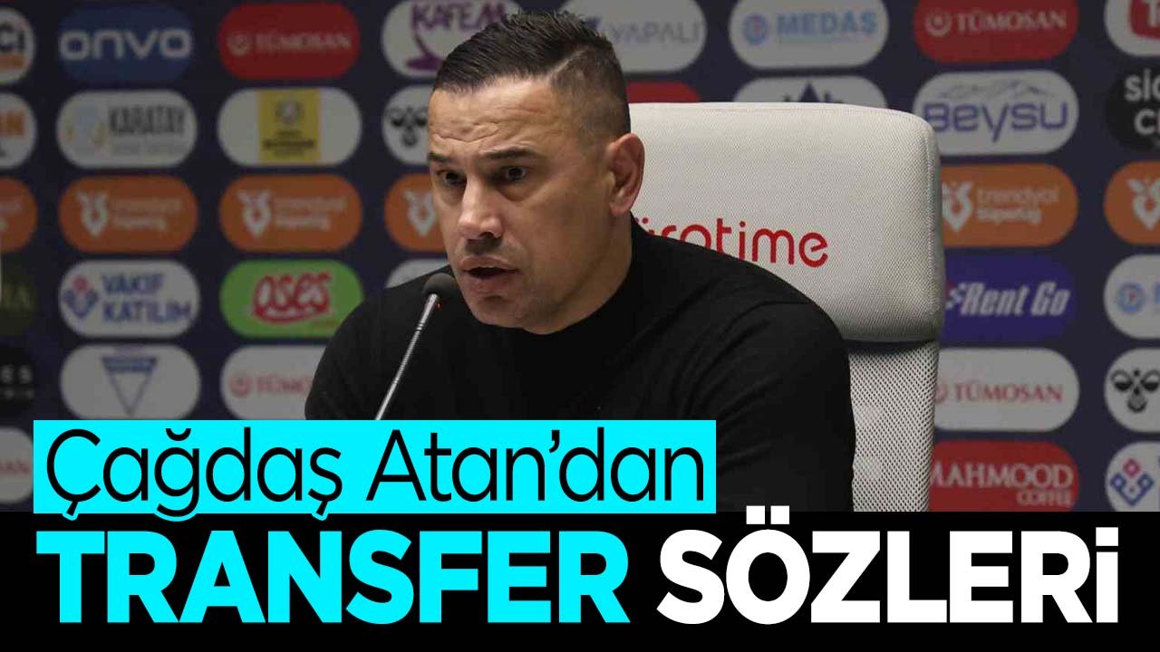 Konyaspor'da Çağdaş Atan kaç transfer daha yapmak istediklerini açıkladı