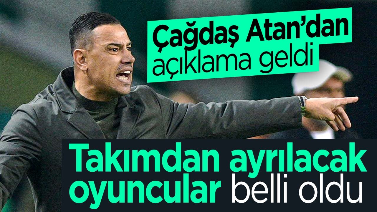 Konyaspor'da o oyuncular ile yollar ayrılıyor! Çağdaş Atan açıkladı
