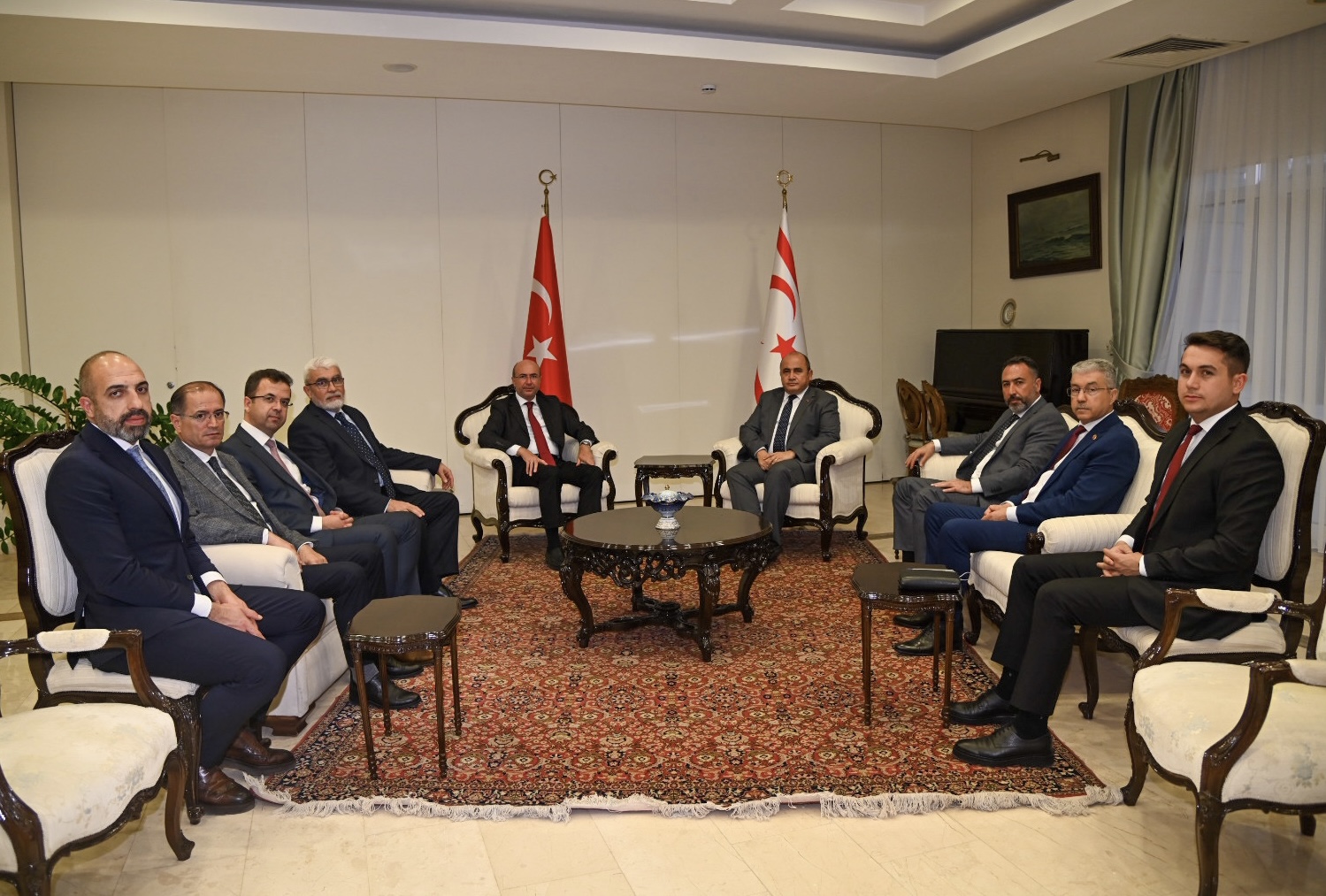 Milletvekili Erdem Ve Başkan Pekyatırmacı KKTC’de Temaslarda Bulundu