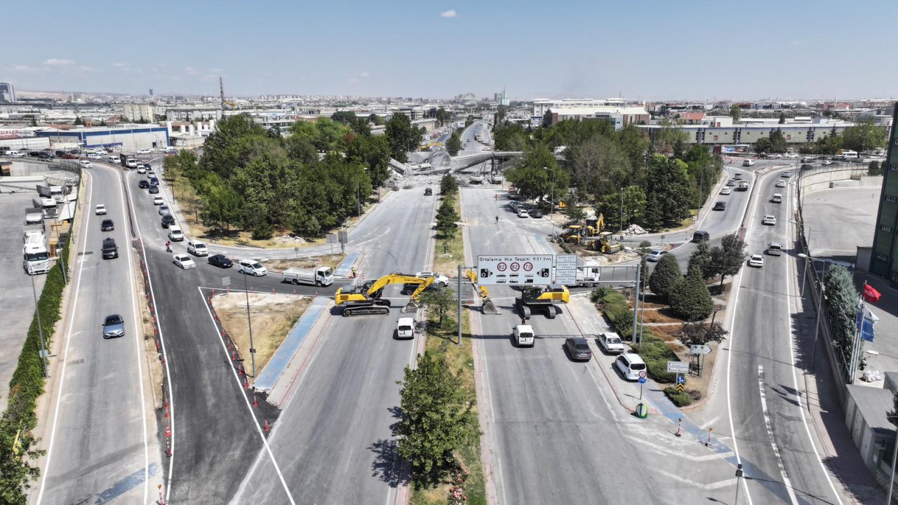 Konya’da Adana Çevre Yolu’nda yol daraltma: Sürücülere önemli uyarı
