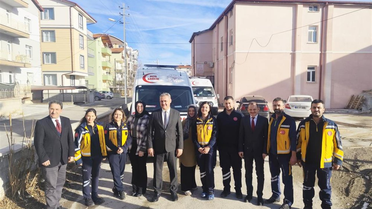İl Sağlık Müdürü Yavuz'dan hayırlı olsun ziyareti!