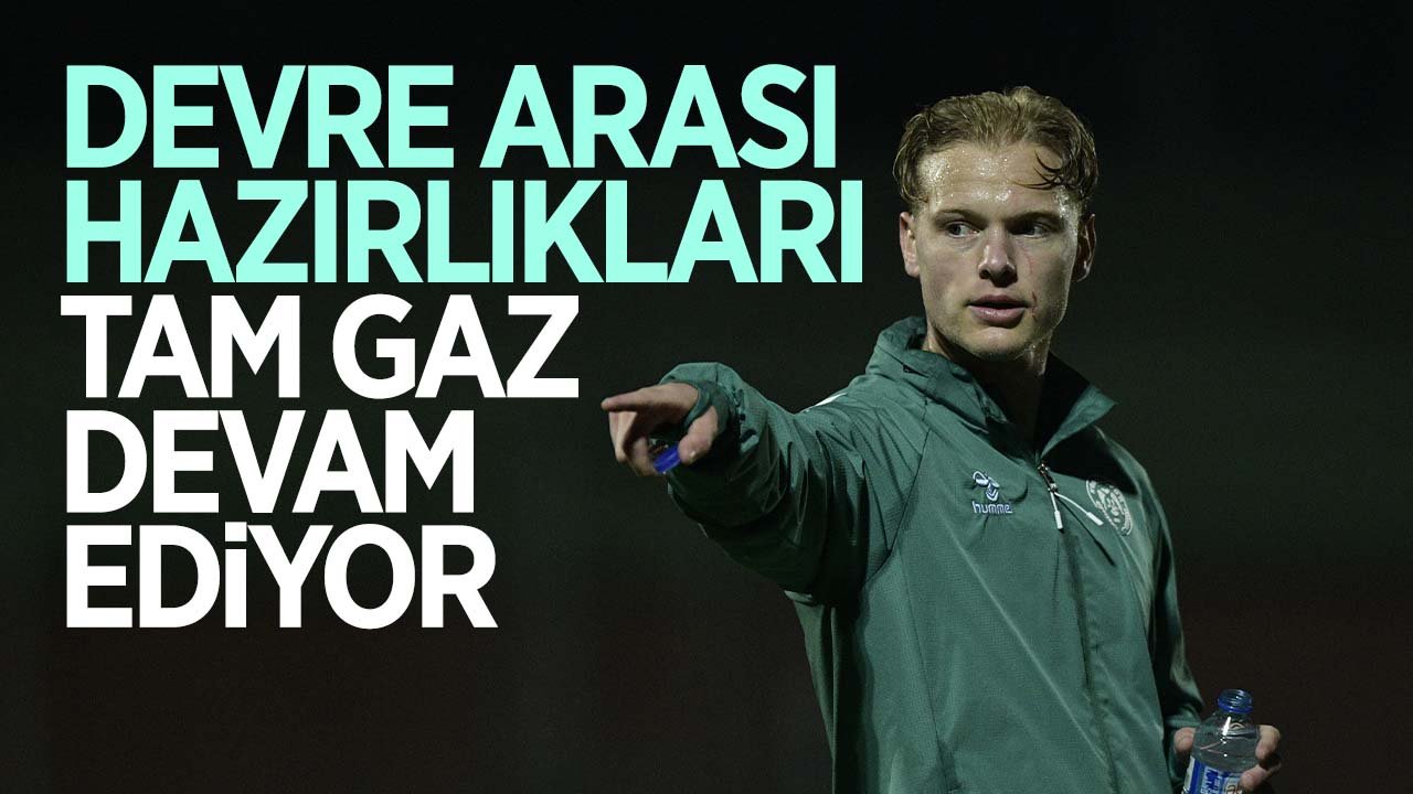 Konyaspor'un devre arası hazırlık kampı devam ediyor