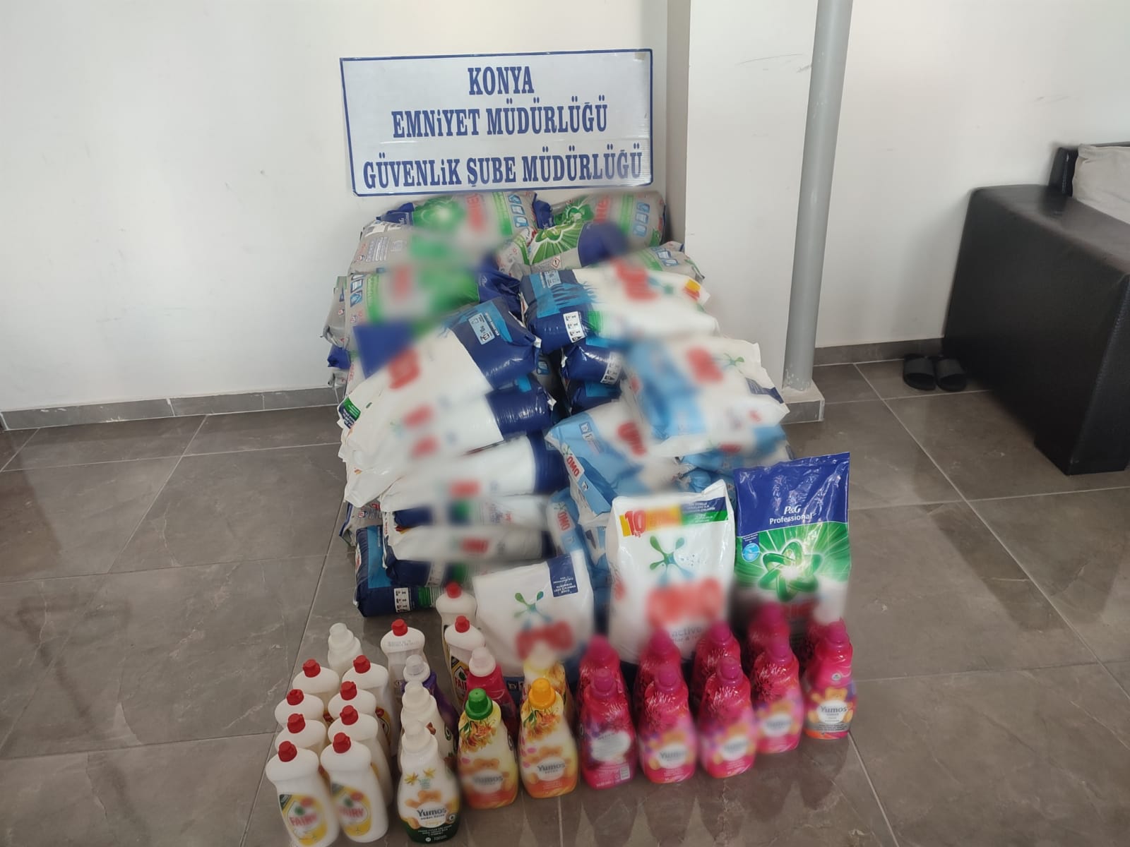 Konya Emniyet’inden Sahte Deterjan Operasyonu
