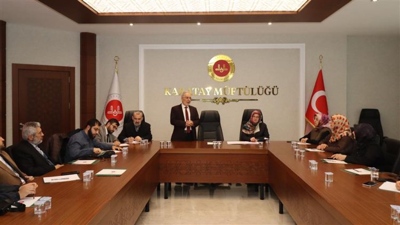 Konya'da Aile ve Dini Rehberlik Hizmetleri İstişare Toplantısı yapıldı!