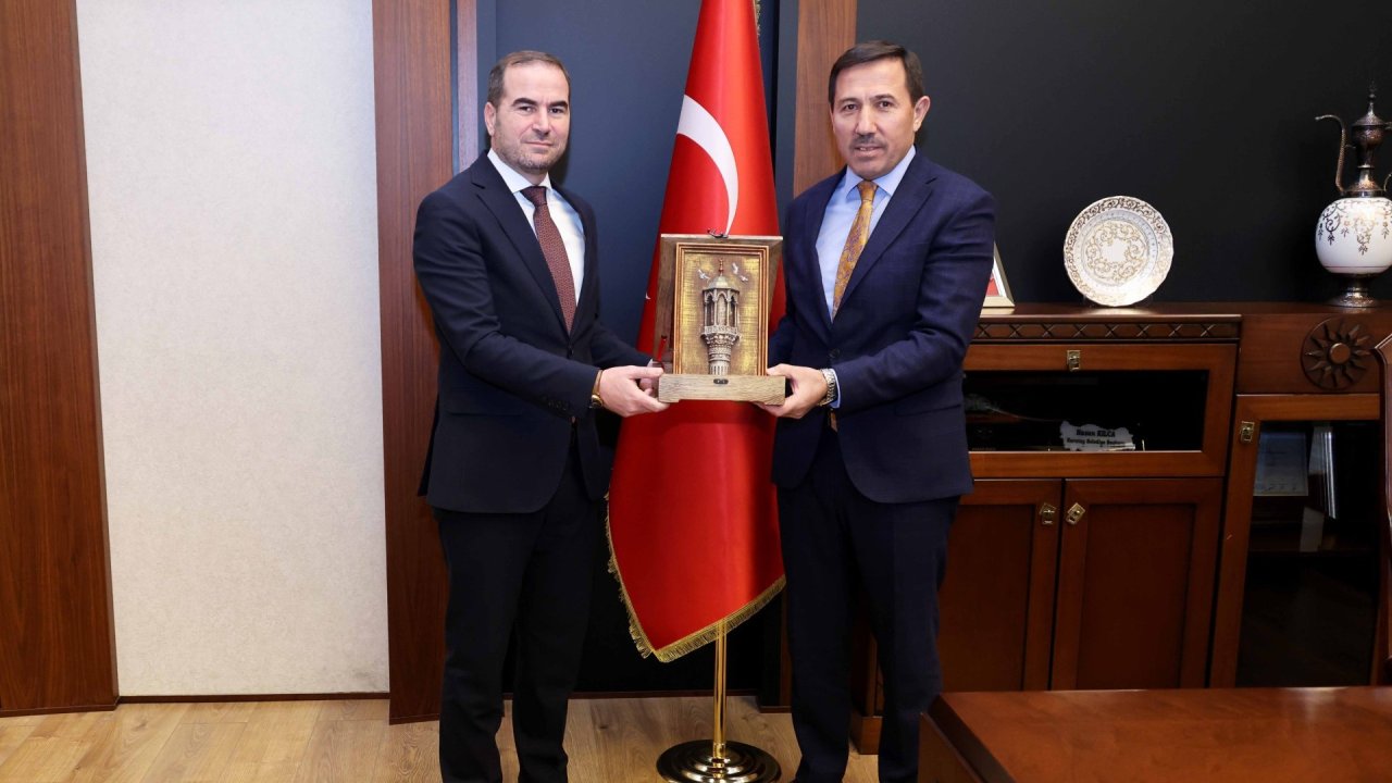 Başkan Kılca'nın misafirleri Kuzey Makedonya'dan! Studeniçan Belediyesi'nden Karatay'a ziyaret