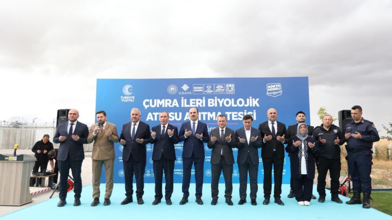 Başkan Altay’dan su vurgusu: Konya’da 1 yılda 99,8 milyon metreküp atık su yeniden kazanıldı