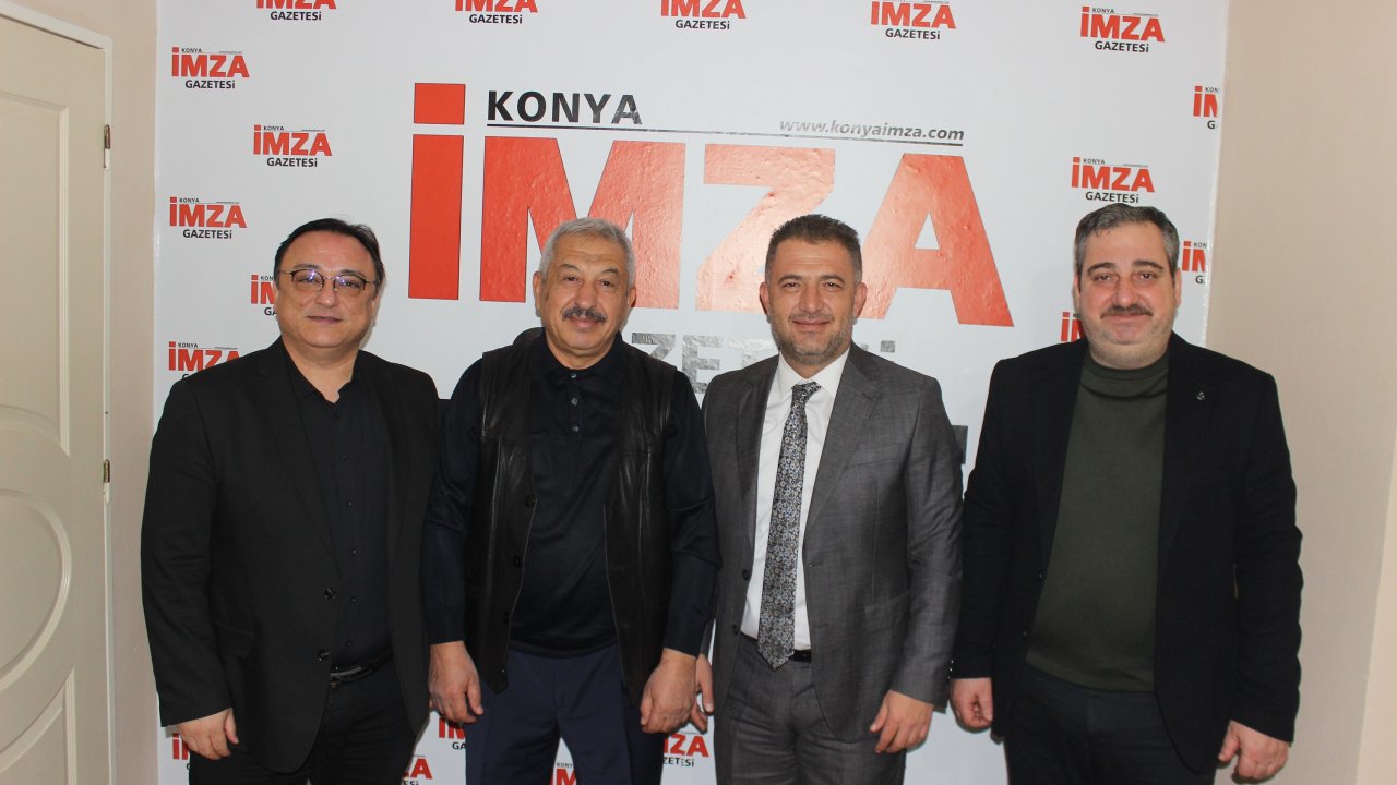 Konya Büyükşehir Basından Konya İmza'ya ziyaret