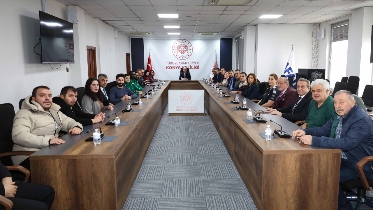 Konya Valisi İbrahim Akın, engelli vatandaşları ile bir araya geldi!