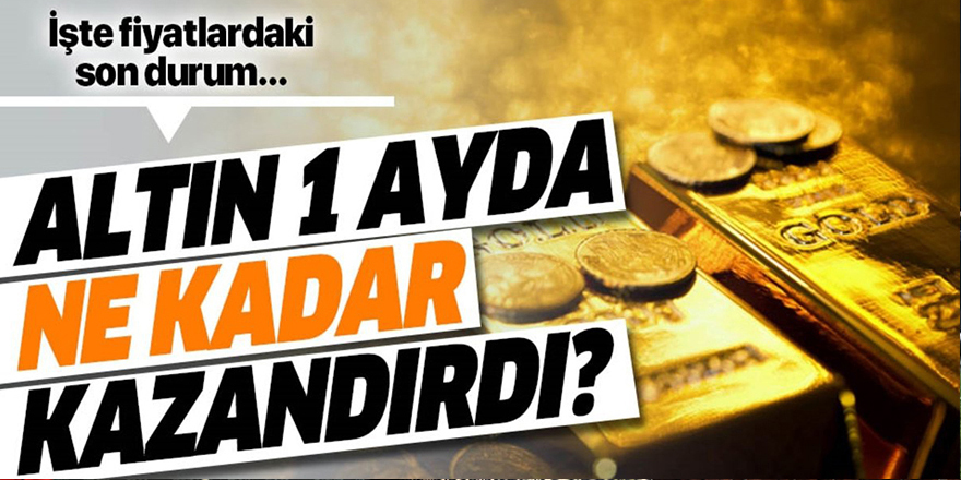 Altının kilogramı 1 milyon liraya yükseldi